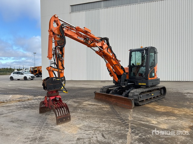 2023 Doosan DX85R-3 Pelle Sur Chenilles Et Pince Ro ... Tracked Excavator - Lintekskavaator: pilt 2 2023 Doosan DX85R-3 Pelle Sur Chenilles Et Pince Ro ... Tracked Excavator - Lintekskavaator: pilt 2
