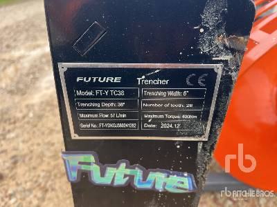 FUTURE FT-YTC38 Trancheuse (Non Utilise) (Unused) - Kraavikaevamismasin: pilt 5 FUTURE FT-YTC38 Trancheuse (Non Utilise) (Unused) - Kraavikaevamismasin: pilt 5