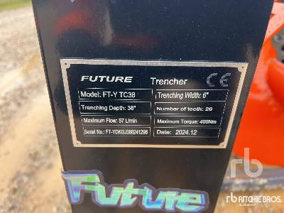 FUTURE FT-YTC38 Trancheuse (Non Utilise) (Unused) - Kraavikaevamismasin: pilt 5 FUTURE FT-YTC38 Trancheuse (Non Utilise) (Unused) - Kraavikaevamismasin: pilt 5