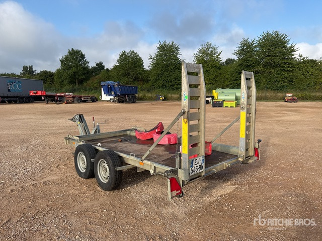 Hubiere H212L14CF Equipment Trailer - Madal platvorm järelhaagis: pilt 3 Hubiere H212L14CF Equipment Trailer - Madal platvorm järelhaagis: pilt 3