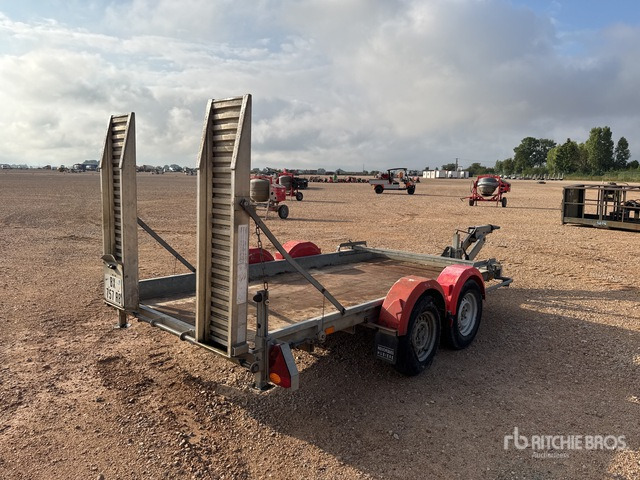Hubiere TPG352R Equipment Trailer - Madal platvorm järelhaagis: pilt 4 Hubiere TPG352R Equipment Trailer - Madal platvorm järelhaagis: pilt 4