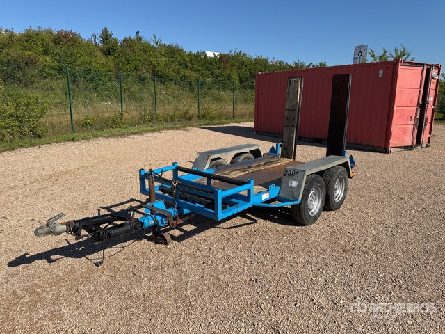 Moiroud TR2000A Flatbed Trailer - Hooldusniiduk/ Multšer: pilt 2 Moiroud TR2000A Flatbed Trailer - Hooldusniiduk/ Multšer: pilt 2
