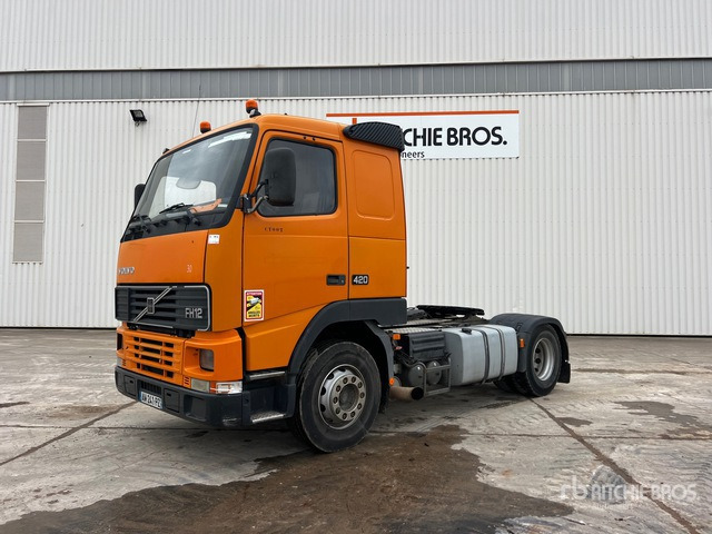 2001 Volvo FH12 420 4x2 Tracteur Routier Cabine Cou ... S/A Sleeper Truck Tractor - Sadulveok: pilt 1 2001 Volvo FH12 420 4x2 Tracteur Routier Cabine Cou ... S/A Sleeper Truck Tractor - Sadulveok: pilt 1