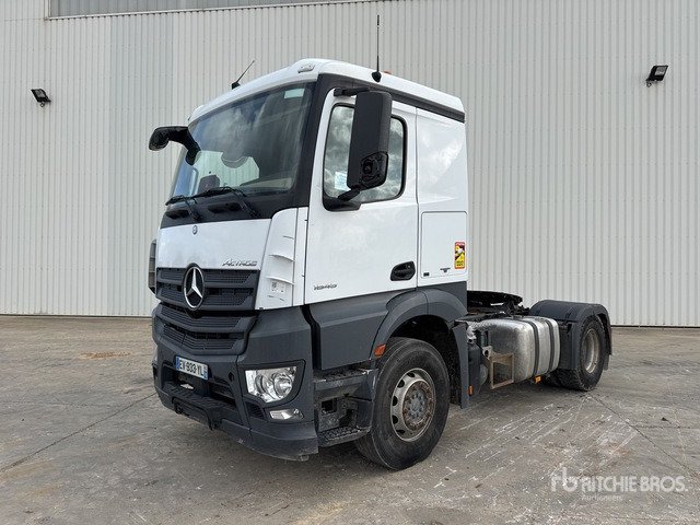 2018 Mercedes-Benz Actros 1845 4x2 Tracteur Routier Cabine Cou ... S/A Sleeper Truck Tractor - Sadulveok: pilt 1 2018 Mercedes-Benz Actros 1845 4x2 Tracteur Routier Cabine Cou ... S/A Sleeper Truck Tractor - Sadulveok: pilt 1