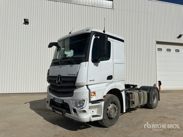 2019 Mercedes-Benz Actros 1845 4x2 Tracteur Routier S/A Sleeper Truck Tractor - Sadulveok: pilt 1 2019 Mercedes-Benz Actros 1845 4x2 Tracteur Routier S/A Sleeper Truck Tractor - Sadulveok: pilt 1