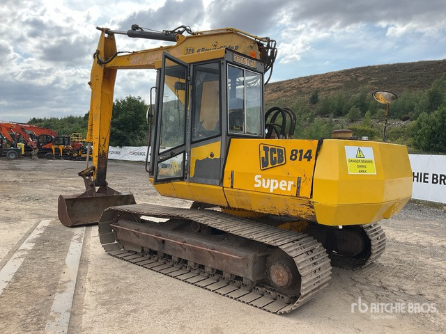 1990 JCB 814 Tracked Excavator - Lintekskavaator: pilt 4 1990 JCB 814 Tracked Excavator - Lintekskavaator: pilt 4