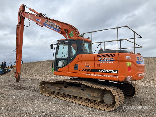 2011 Doosan DX225 LC Long Reach Tracked Excavator - Lintekskavaator: pilt 4 2011 Doosan DX225 LC Long Reach Tracked Excavator - Lintekskavaator: pilt 4