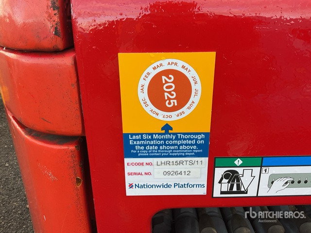 2013 Nifty-Lift HR15D 4WD Diesel Articulating Boom Lift - Liigendpoom: pilt 5 2013 Nifty-Lift HR15D 4WD Diesel Articulating Boom Lift - Liigendpoom: pilt 5