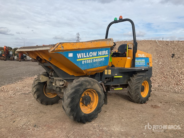 2015 Terex TA6S 6 ton 4x4 Swivel Dumper - Kallur: pilt 1 2015 Terex TA6S 6 ton 4x4 Swivel Dumper - Kallur: pilt 1