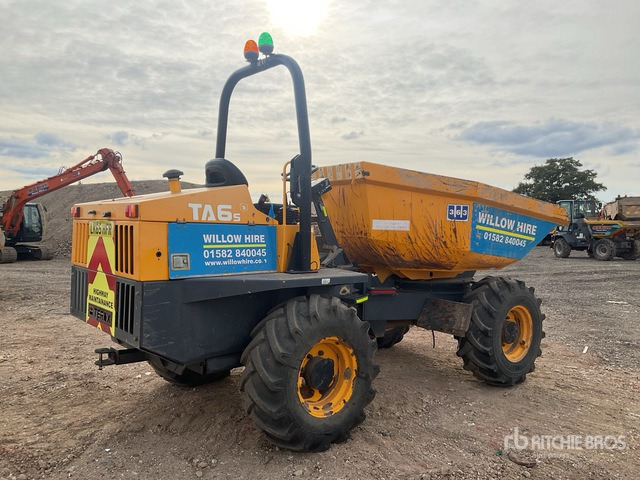 2015 Terex TA6S 6 ton 4x4 Swivel Dumper - Kallur: pilt 4 2015 Terex TA6S 6 ton 4x4 Swivel Dumper - Kallur: pilt 4