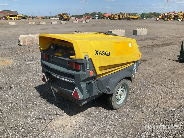 2016 Atlas Copco XAS67KD Mobile Air Compressor - Õhukompressor: pilt 4 2016 Atlas Copco XAS67KD Mobile Air Compressor - Õhukompressor: pilt 4