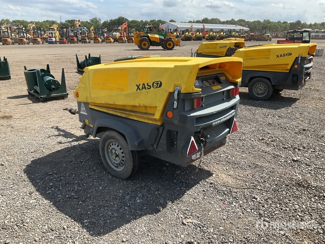 2016 Atlas Copco XAS67KD Mobile Air Compressor - Õhukompressor: pilt 3 2016 Atlas Copco XAS67KD Mobile Air Compressor - Õhukompressor: pilt 3