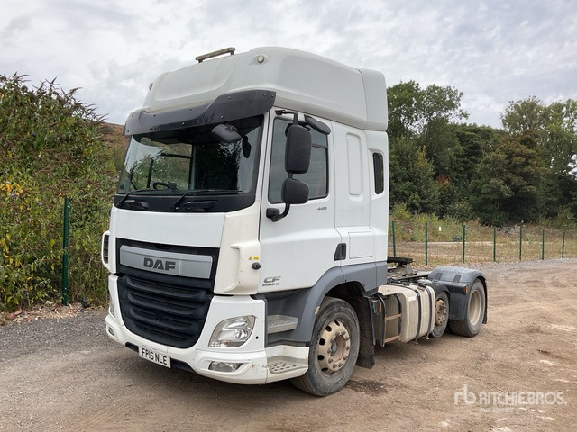 2016 DAF CF440 6x2 T/A Sleeper Truck Tractor - Hooldusniiduk/ Multšer: pilt 2 2016 DAF CF440 6x2 T/A Sleeper Truck Tractor - Hooldusniiduk/ Multšer: pilt 2