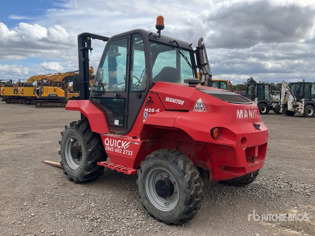 2016 Manitou M26-4 2600 kg 4x4 (Inoperable) Rough Terrain Forklift - Ebatasasel maastikul kohanduv kahveltõstuk: pilt 4 2016 Manitou M26-4 2600 kg 4x4 (Inoperable) Rough Terrain Forklift - Ebatasasel maastikul kohanduv kahveltõstuk: pilt 4