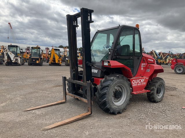 2016 Manitou M26-4 2600 kg 4x4 (Inoperable) Rough Terrain Forklift - Ebatasasel maastikul kohanduv kahveltõstuk: pilt 2 2016 Manitou M26-4 2600 kg 4x4 (Inoperable) Rough Terrain Forklift - Ebatasasel maastikul kohanduv kahveltõstuk: pilt 2