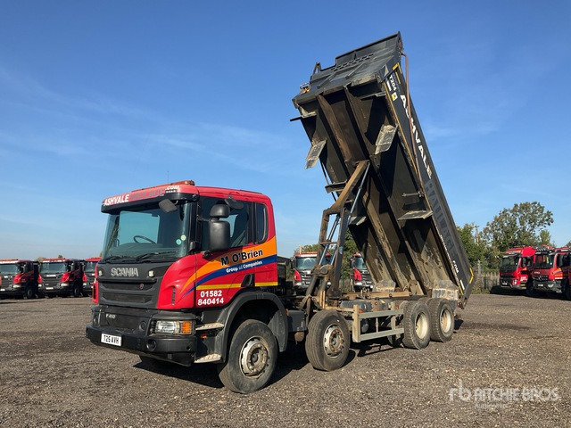 2016 Scania P410 8x4 Twin-Steer Tri/A Dump Truck - Kallurauto: pilt 1 2016 Scania P410 8x4 Twin-Steer Tri/A Dump Truck - Kallurauto: pilt 1
