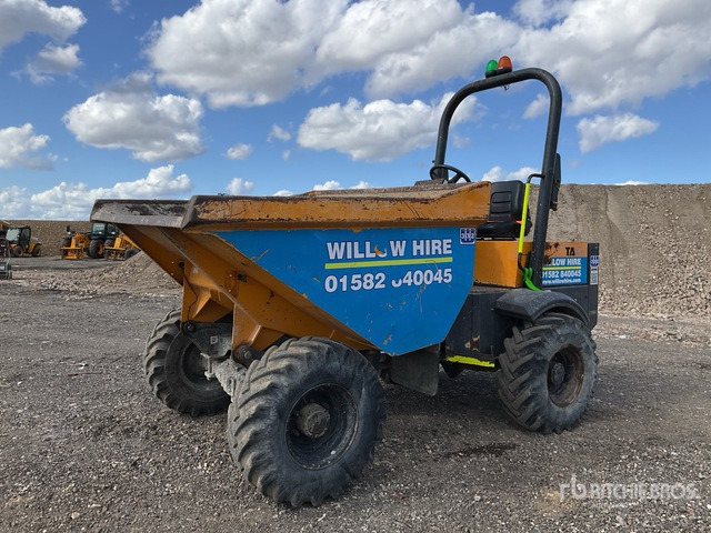 2016 Terex TA3H 3 ton 4x4 Dumper - Kallur: pilt 1 2016 Terex TA3H 3 ton 4x4 Dumper - Kallur: pilt 1