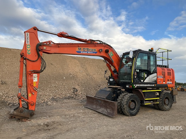 2017 Hitachi ZX170W-5 Highway Wheeled Excavator - Ratastel ekskavaator: pilt 2 2017 Hitachi ZX170W-5 Highway Wheeled Excavator - Ratastel ekskavaator: pilt 2