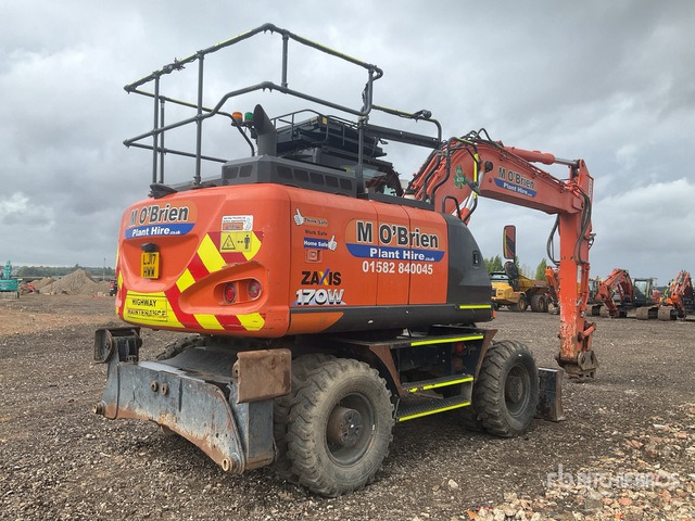 2017 Hitachi ZX170W-5 Wheel Excavator - Ratastel ekskavaator: pilt 4 2017 Hitachi ZX170W-5 Wheel Excavator - Ratastel ekskavaator: pilt 4