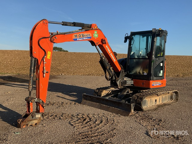 2017 Hitachi ZX55U-5 Mini Excavator: <6.6t - Miniekskavaator: pilt 1 2017 Hitachi ZX55U-5 Mini Excavator: <6.6t - Miniekskavaator: pilt 1