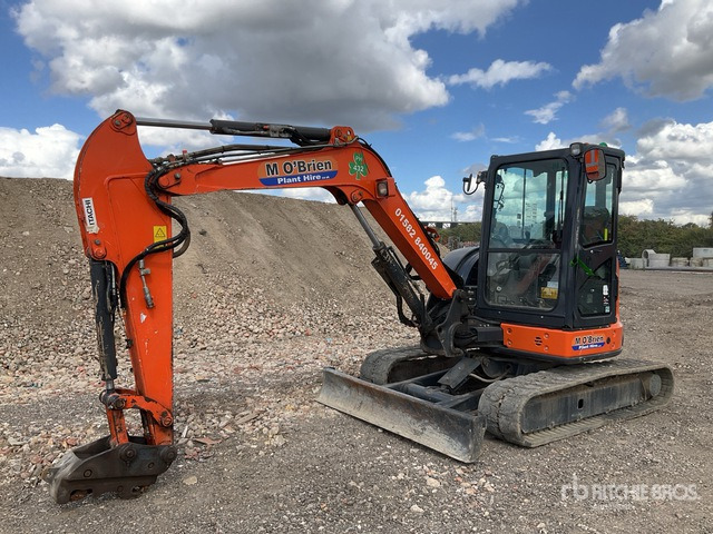 2017 Hitachi ZX55U-5 Mini Excavator: <6.6t - Miniekskavaator: pilt 1 2017 Hitachi ZX55U-5 Mini Excavator: <6.6t - Miniekskavaator: pilt 1