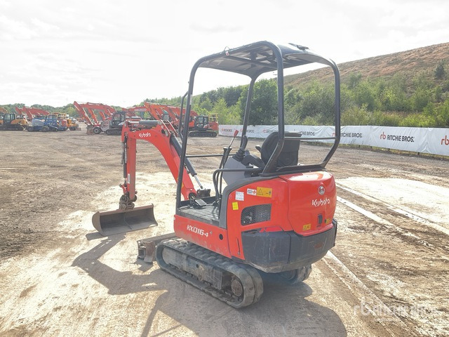 2017 Kubota KX016-4 Mini Excavator: <6.6t - Miniekskavaator: pilt 3 2017 Kubota KX016-4 Mini Excavator: <6.6t - Miniekskavaator: pilt 3