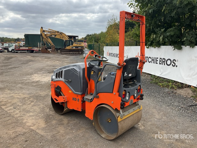 2018 Hamm HD8VV Double Drum Roller - Teerull: pilt 3 2018 Hamm HD8VV Double Drum Roller - Teerull: pilt 3