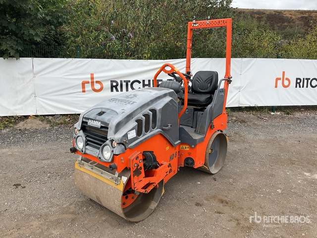 2018 Hamm HD8VV Double Drum Roller - Teerull: pilt 2 2018 Hamm HD8VV Double Drum Roller - Teerull: pilt 2