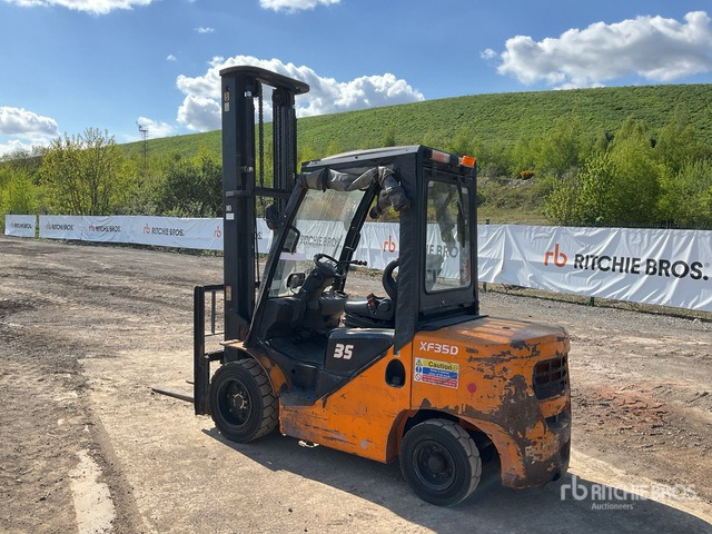 2018 HangCha XF35D 3500 kg Forklift - Diiseltõstuk: pilt 4 2018 HangCha XF35D 3500 kg Forklift - Diiseltõstuk: pilt 4