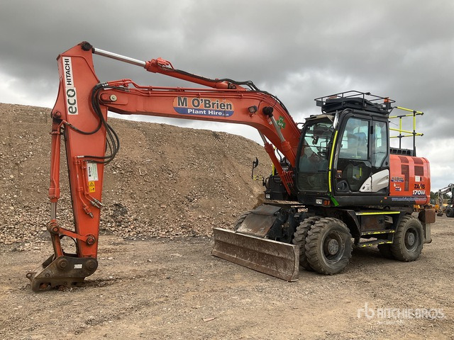 2018 Hitachi ZX170W-6 Wheel Excavator - Ratastel ekskavaator: pilt 1 2018 Hitachi ZX170W-6 Wheel Excavator - Ratastel ekskavaator: pilt 1