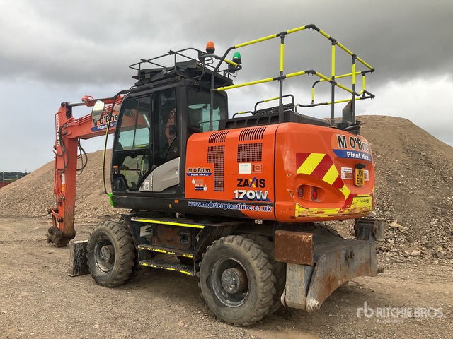 2018 Hitachi ZX170W-6 Wheel Excavator - Ratastel ekskavaator: pilt 4 2018 Hitachi ZX170W-6 Wheel Excavator - Ratastel ekskavaator: pilt 4