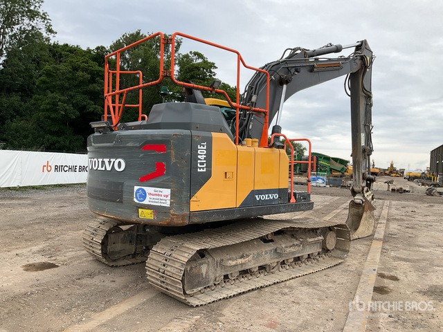 2018 Volvo EC140EL Tracked Excavator - Lintekskavaator: pilt 4 2018 Volvo EC140EL Tracked Excavator - Lintekskavaator: pilt 4