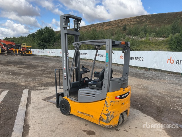 2019 Jungheinrich EFG216K 1600 kg 3 Wheel Electric Forklift - Elektritõstuk: pilt 3 2019 Jungheinrich EFG216K 1600 kg 3 Wheel Electric Forklift - Elektritõstuk: pilt 3