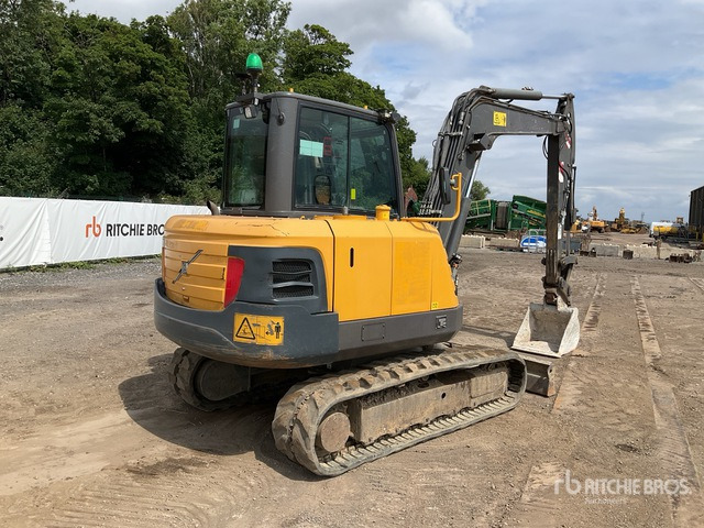 2019 Volvo E55C Mini Excavator: <6.6t - Miniekskavaator: pilt 3 2019 Volvo E55C Mini Excavator: <6.6t - Miniekskavaator: pilt 3