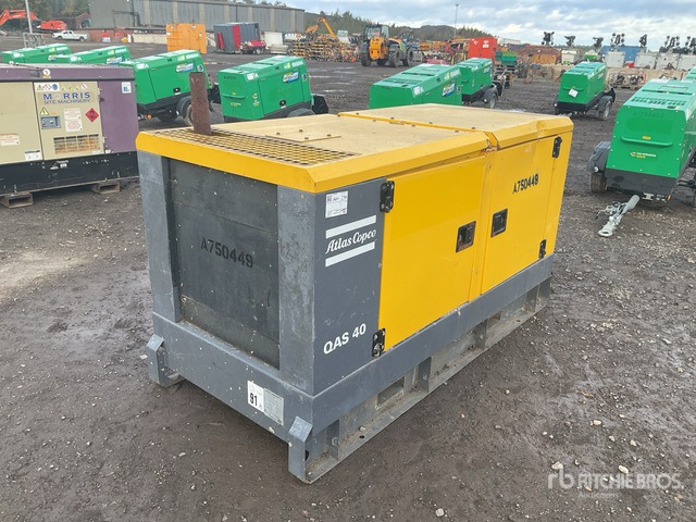 Atlas Copco QAS40 Generator Set - Generaatorikomplekt: pilt 1 Atlas Copco QAS40 Generator Set - Generaatorikomplekt: pilt 1