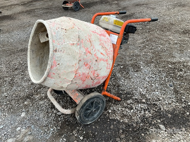 Belle Minimix 150 Portable Concrete Mixer - Segumasin: pilt 1 Belle Minimix 150 Portable Concrete Mixer - Segumasin: pilt 1