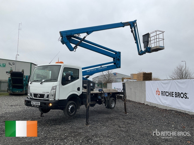 Nissan Cabstar NT400 Bucket Truck - Veoautolt tõusev platvorm: pilt 1 Nissan Cabstar NT400 Bucket Truck - Veoautolt tõusev platvorm: pilt 1