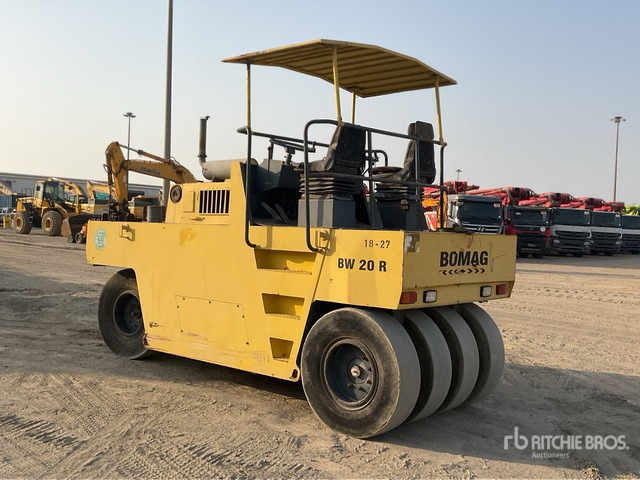 1999 Bomag BW20R 8 Wheel Pneumatic Roller - Pneumaatiline teerull: pilt 4 1999 Bomag BW20R 8 Wheel Pneumatic Roller - Pneumaatiline teerull: pilt 4