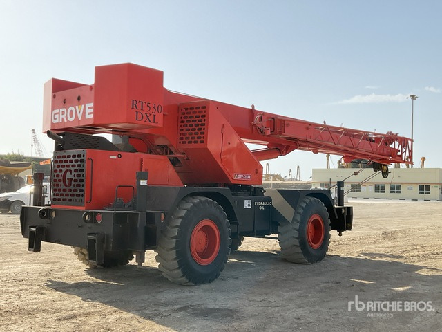 1999 Grove RT530DXL 30 ton 4x4x4 Rough Terrain Crane - Raske maastikukraana: pilt 4 1999 Grove RT530DXL 30 ton 4x4x4 Rough Terrain Crane - Raske maastikukraana: pilt 4