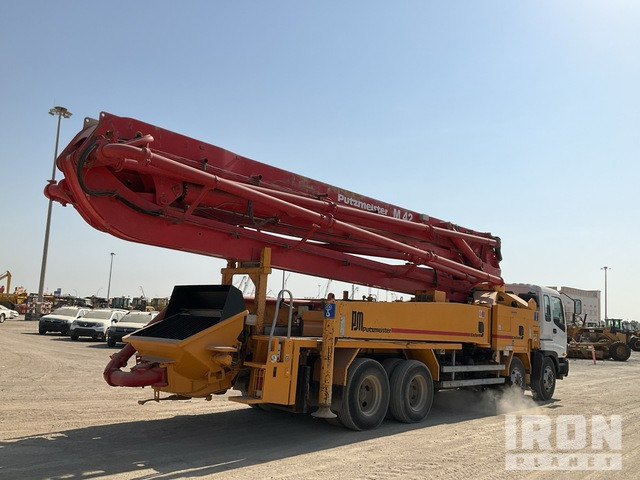 2002 Isuzu CXH50T 2003 Putzmeister M42 on 8x4 Twi ... Concrete Pump Truck - Betoonipump: pilt 3 2002 Isuzu CXH50T 2003 Putzmeister M42 on 8x4 Twi ... Concrete Pump Truck - Betoonipump: pilt 3