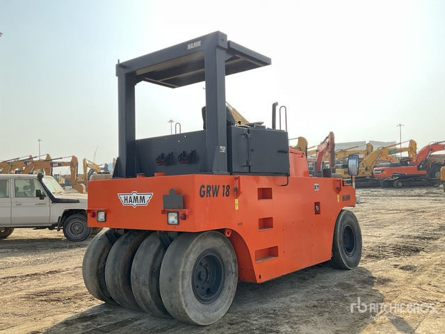 2003 Hamm GRW18 8 Wheel Pneumatic Roller - Pneumaatiline teerull: pilt 3 2003 Hamm GRW18 8 Wheel Pneumatic Roller - Pneumaatiline teerull: pilt 3