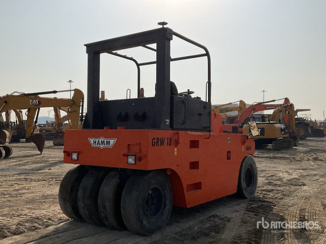 2003 Hamm GRW18 8 Wheel Pneumatic Roller - Pneumaatiline teerull: pilt 5 2003 Hamm GRW18 8 Wheel Pneumatic Roller - Pneumaatiline teerull: pilt 5