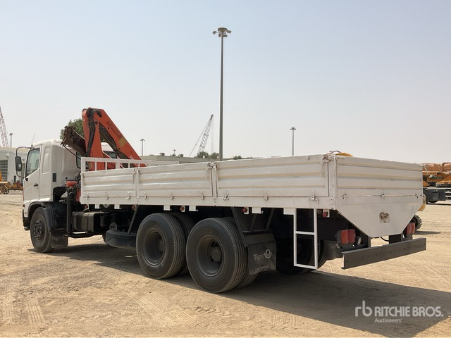 2007 Hino 500 Palfinger PK1000 4.5 ton Knuckl ... Flatbed Truck with Crane - Madelveok/ Platvormveok, Kraanaga veoauto: pilt 3 2007 Hino 500 Palfinger PK1000 4.5 ton Knuckl ... Flatbed Truck with Crane - Madelveok/ Platvormveok, Kraanaga veoauto: pilt 3