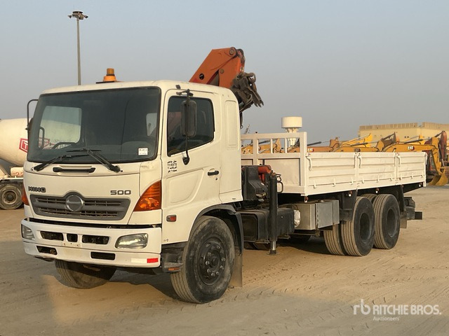 2008 Hino 145 2007 Palfinger K10000 Knuckle B ... Flatbed Truck with Crane - Madelveok/ Platvormveok, Kraanaga veoauto: pilt 1 2008 Hino 145 2007 Palfinger K10000 Knuckle B ... Flatbed Truck with Crane - Madelveok/ Platvormveok, Kraanaga veoauto: pilt 1