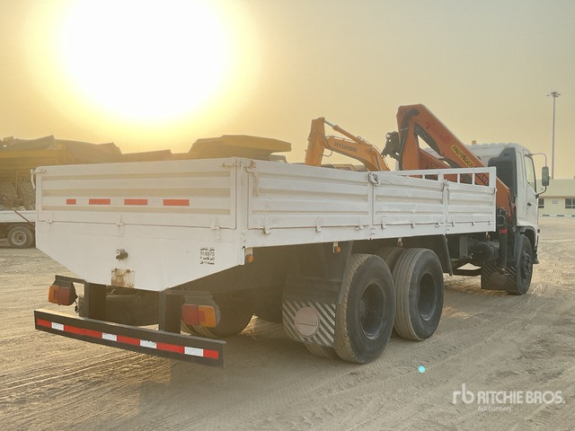 2008 Hino 145 2007 Palfinger K10000 Knuckle B ... Flatbed Truck with Crane - Madelveok/ Platvormveok, Kraanaga veoauto: pilt 3 2008 Hino 145 2007 Palfinger K10000 Knuckle B ... Flatbed Truck with Crane - Madelveok/ Platvormveok, Kraanaga veoauto: pilt 3