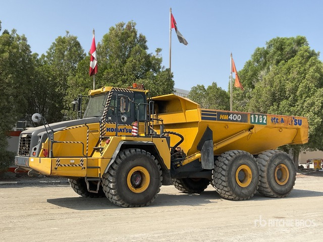 2015 Komatsu HM400-3 Articulated Dump Truck - Liigendkallur: pilt 1 2015 Komatsu HM400-3 Articulated Dump Truck - Liigendkallur: pilt 1