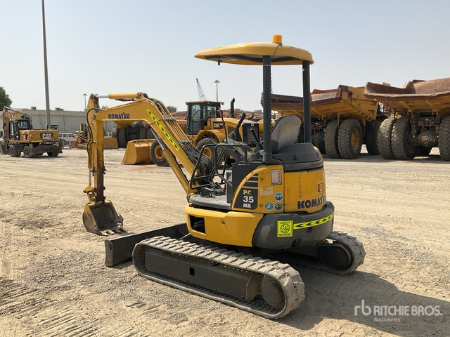 2015 Komatsu PC35MR-3 - Miniekskavaator: pilt 3 2015 Komatsu PC35MR-3 - Miniekskavaator: pilt 3