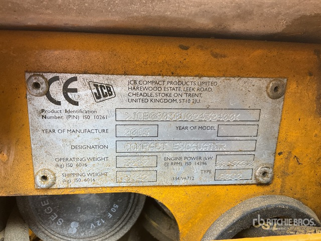 2016 JCB 8030 - Miniekskavaator: pilt 1 2016 JCB 8030 - Miniekskavaator: pilt 1