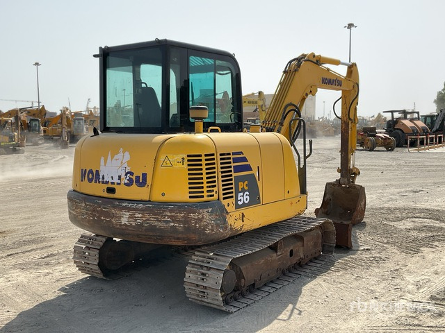 2017 Komatsu PC56-7 - Miniekskavaator: pilt 3 2017 Komatsu PC56-7 - Miniekskavaator: pilt 3