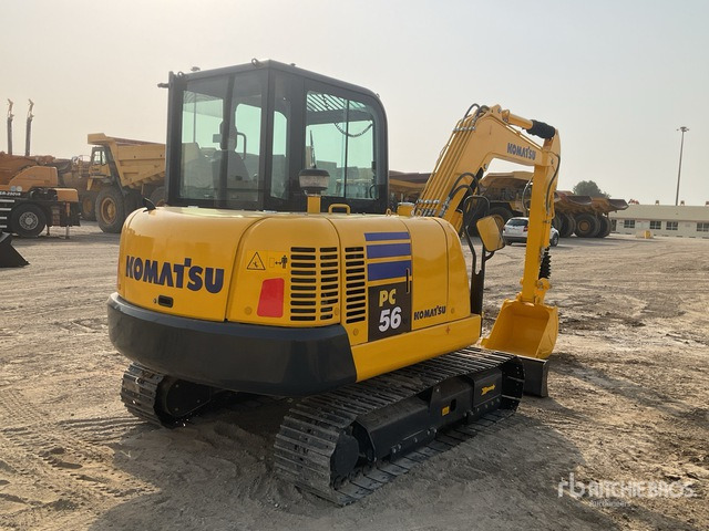 2019 Komatsu PC56-7 - Miniekskavaator: pilt 4 2019 Komatsu PC56-7 - Miniekskavaator: pilt 4